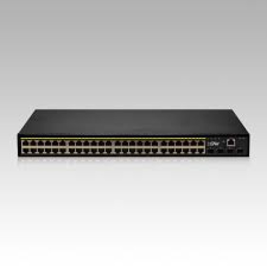 Cnet CGS-48x4MSFP 48 Port 10/100/1000 4x10G SFP L3 Managed 450W PoE Switch Cnet CGS-48x4MSFP 48 Port 10/100/1000 4x10G SFP L3 Managed 450W PoE Switch