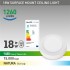 NextLED YE-TCY-18 W N SIVA ÜSTÜ LED ARMATÜR ( Nature)  