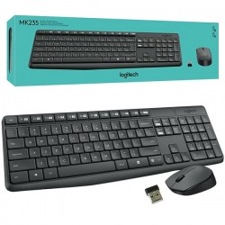 Logitech MK235 Kablosuz Q Klavye Mouse Seti