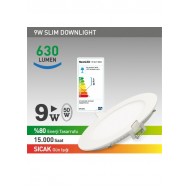 NextLED Sıva Altı LED Yuvarlak 9W Sıcak  