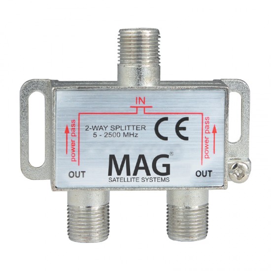 Mag 5-2500 Mhz 1/2 Splitter E-335A