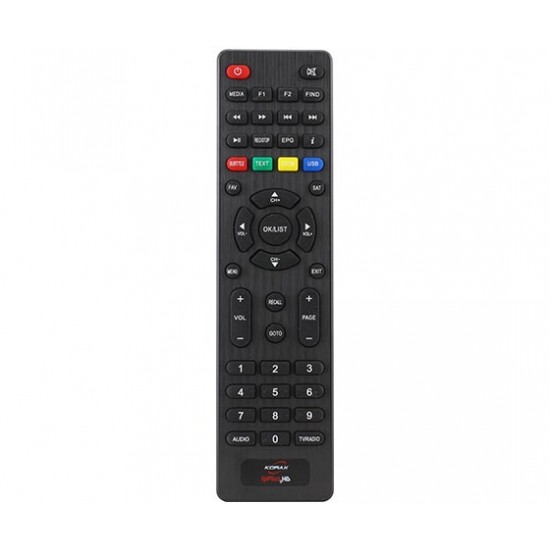 Korax IP Plus HD Uydu Alıcı Kumandası