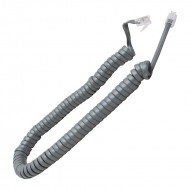 Telefon Spiral Kablo Gri