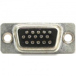 Elektromer 15 Pin Erkek 3 Sıra D-Sub Konnektör