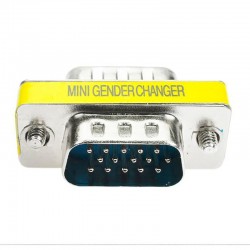 POWERMASTER PM-1944 VGA Erkek-Erkek (M2M) 15 Pin Çevirici Ara Adaptör