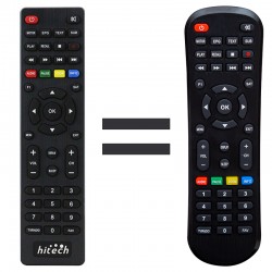 Korax Hitech Mini HD Uydu Alıcı Kumandası