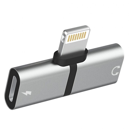 POWERMASTER PM-18316 iPhone Lightning Şarj Kulaklık Çevirici Adaptör Jack