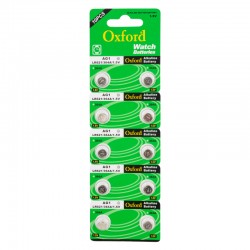 Oxford AG1 LR621 Alkalin 10'lu Saat Pili