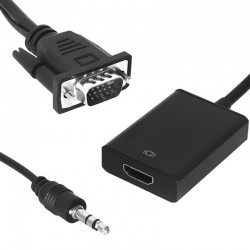 POWERMASTER PM-18637 VGA To HDMI Dönüştürücü Kablo