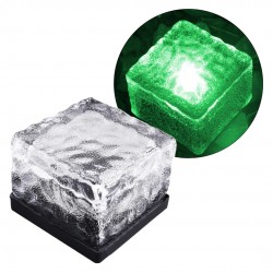 POWERMASTER PM-21648 Solar Yeşil Ledli Tuğla Görünümlü Bahçe Dekorasyon Aydınlatma