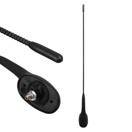 POWERMASTER PM-21804 Palio - Siena FM Radyo Düz Tepe Anteni (125 CM Kablolu)