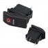 POWERMASTER Silecek Sembollü Işıklı 3 Pinli On-Off 12-24V Marin Switch