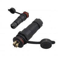 IC-266M 16Mm Su Geçirmez Konnektor Şase Seyyar Takım 4 Pin