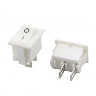 IC-120B Mini Işıksız On-Off 2P Anahtar Beyaz