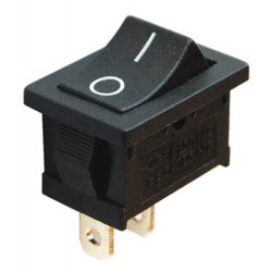 IC-124 Mini Işıksız Yaylı 2P On-Off Anahtar