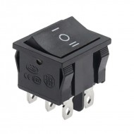 IC-130 Orta Boy Işıksız On-Off-On Anahtar 6P