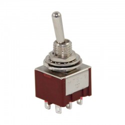 IC-144A Ø6 mm On-On Toggle Switch MTS-202