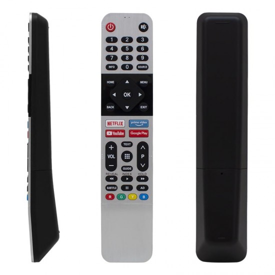 Arçelik - Beko - Grundig RM-L1659 Ses Komutsuz Netflix - Youtube - Prime Video - Google Play Tuş Lcd Led TV Kumanda