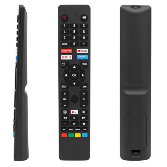 Jvc RM-C3250 Netflix-Prime Video-Google Play-Youtube Tuşlu Ses Komutsuz Lcd-Led Tv Kumandası