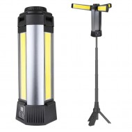 POWERMASTER PM-24566 35 Watt USB - Type-C Girişli P50 Ve Cob Ledli 3 Kanatlı Kollu Çalışma Lambası