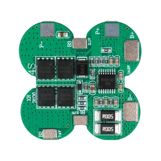 Weko 4S 14.8V-16.8V 15A Li-iOn 18650 Bms Koruma Kartı Devre