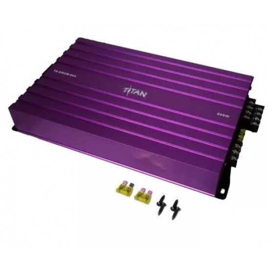 MAGICVOICE Titan-804 4 Kanallı Max 1600 Watt Oto Amfi-Anfi