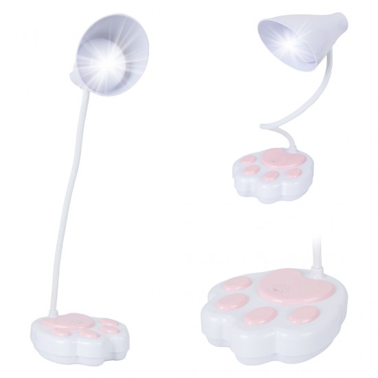 POWERMASTER JF-1623 20 LED'li 2.5 Watt Şarjlı Esnek Masa Lambası (OM-114) - Dokunmatik ve USB Şarjlı