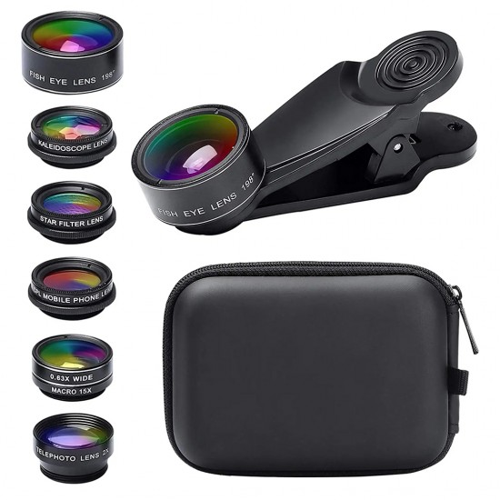 POWERMASTER PM-25951 Telefon Kamera 6Lı Set Lens Kiti