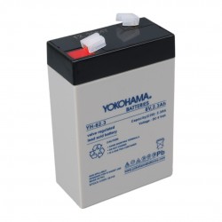 Yokohama YH-62.3 6 Volt - 2.3 Amper Akü (90x43x38 mm)