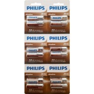 Philips AA Alkalin Kalem Pil 12'li Kartela