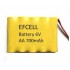 Efcell EF-60700S 6 Volt 700 mAh Ni-Mh Şarj Edilebilir AA 5'li Grup Oyuncak Pili (202105)
