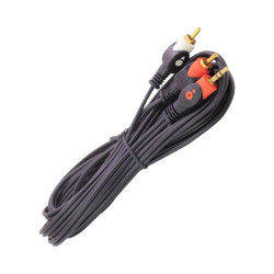 2RCA-3.5mm Stereo Kablo 10 Metre 2RCA-3.5mm Stereo Kablo 10 Metre