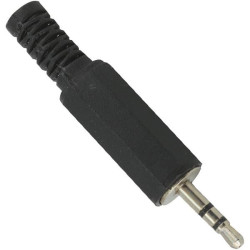 3.5 Mm Stereo Plastik Jack Fiş 3.5 Mm Stereo Plastik Jack Fiş