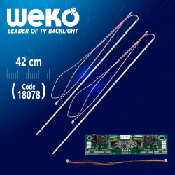 32'' Inch CY-32C-60D 15C4B 35.7 Cm 60 Ledli Universal Tv E-Led Takımı 32'' Inch CY-32C-60D 15C4B 35.7 Cm 60 Ledli Universal Tv E-Led Takımı