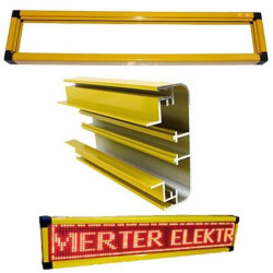 352*128 Çiftli Led Tabela Kasası 352*128 Çiftli Led Tabela Kasası