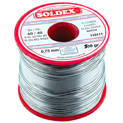 500 Gr Lehim 0,75 Mm Soldex 500 Gr Lehim 0,75 Mm Soldex