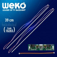 39,5'' Inch Universal E-LED 7020 Led 390MM 360-450MA 48-51V Çift Led-Sürücü-Kablo Takımı