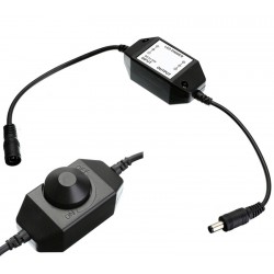 POWERMASTER DC12V-DC24V 2A Tek Renkli Şerit Led Dimmer Işık Şiddeti Kontrolü