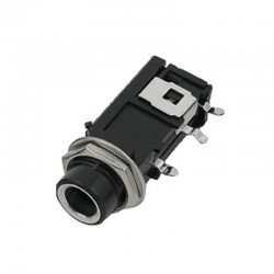 6.3 Mm Gitar Jack Stereo Yatay Şase ZE-1061