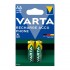 Varta T399 1.2V 1600 mAh Şarjlı AA Kalem Pil (2'li Paket)
