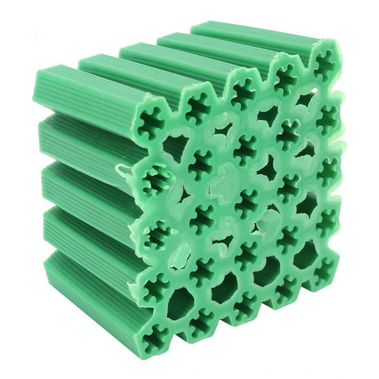 6mm Yeşil Plastik Dübel 500'lü Ekonomik Paket
