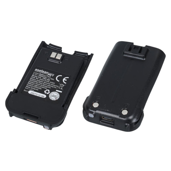 Aselsan A446C PM5BB LI-ON 3.7V 1000mAh Yedek Lityum Batarya Pili