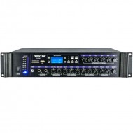 Dexun D-400 500 W USB-SD-BT 4-16 Ohm 6 Bölgeli 2 Mik. 3 Aux Giriş Trafolu Mixer Anfi