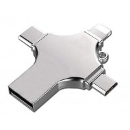 Faster FS-26598 4 IN 1 16Gb Flash Bellek (USB - TYPE-C - Micro USB - Lightning)