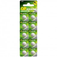 GP A76 LR44 Alkalin AG-13 PİL (A76F-2C10) 10'lu Paket