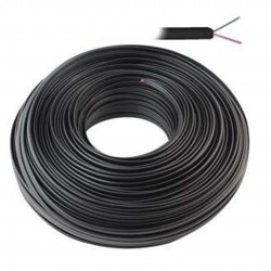 Lan LN-TEL33 Siyah 2'li Flat Köken 100 Metre Telefon Kablosu