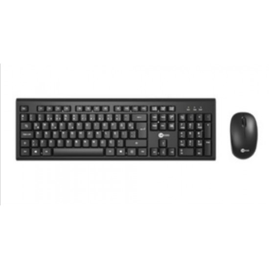 Lenovo Lecoo KW200-BK Siyah Kablosuz Ofis Klavye Mouse Seti (Numpadli)