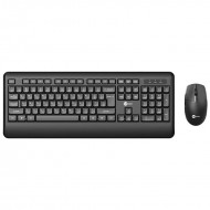 Lenovo Lecoo KW202 Kablosuz Q Klavye - Mouse Set Siyah