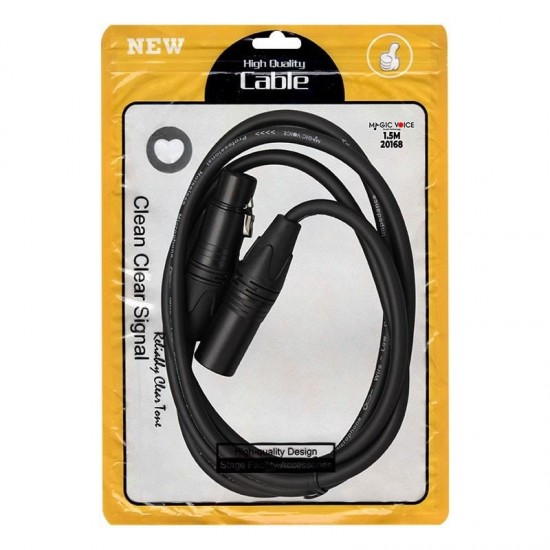 MAGICVOICE LD381 Canon Erkek - Canon Dişi 1.5 Metre Kablo