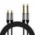 MAGICVOICE LD398 2x 6.3 Mm Mono Erkek - 2x Rca Erkek 5 Metre Kablo